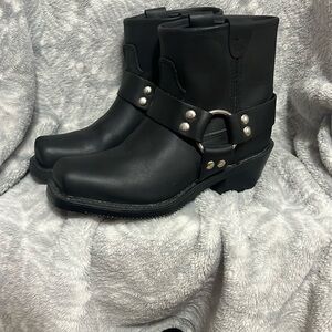 Double H Black Ankle Boots & Booties